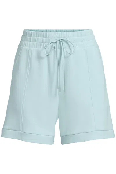 Lands' End Women's 4" Active Shorts In Blue
