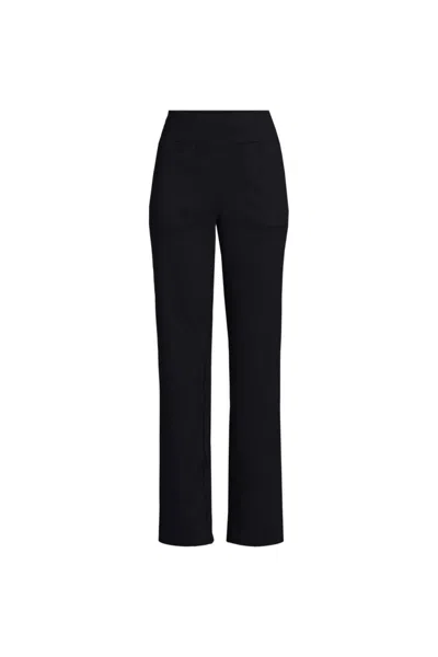 Lands' End Women's Active 5 Pocket Pants In Black
