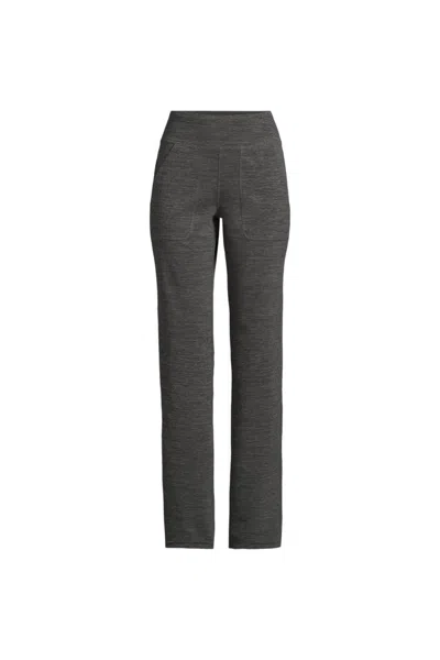 Lands' End Women's Active Hi Impact High Rise Straight Leg Pants In Green