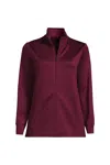 Lands' End Active Performance Full Zip Jacket In Brown