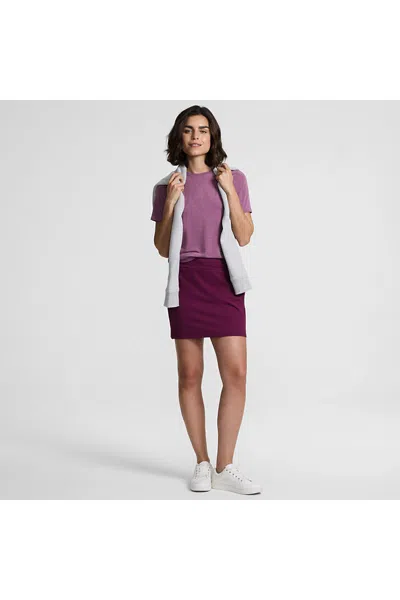Lands' End Women's Active Skort In Purple