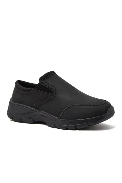 Lands' End Women's All Weather Casual Slip On Shoes In Black