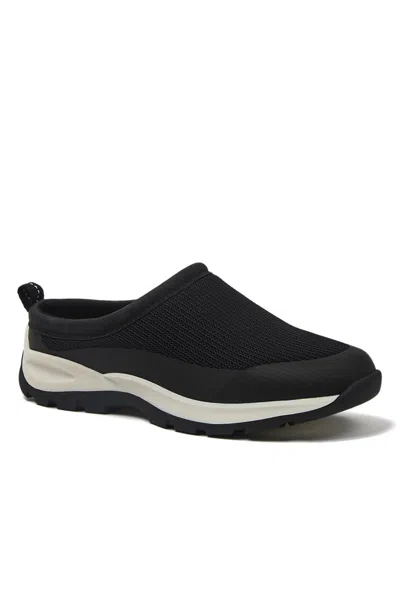 Lands' End Women's Any Weather Slip On Mules In Black