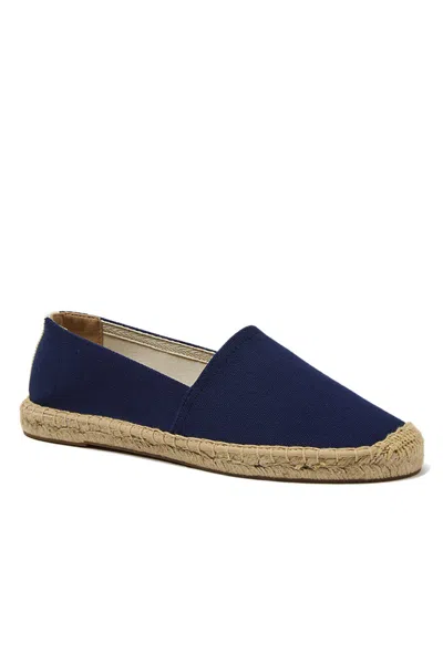Lands' End Women's Classic Espadrille Flats In Blue