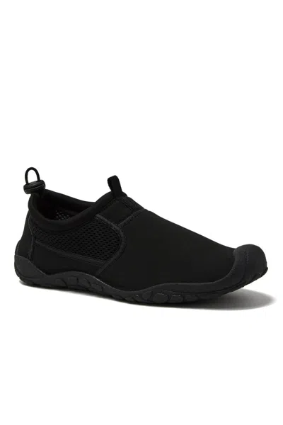 Lands' End Women's Classic Slip On Water Shoes In Black