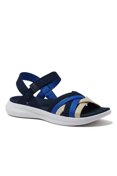 Lands' End Women's Comfort Sport Knit Sandals In Multi