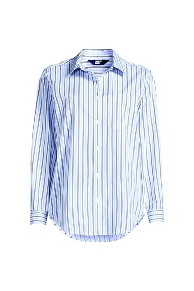 LANDS' END WOMEN'S COOLING BUTTON FRONT SHIRT