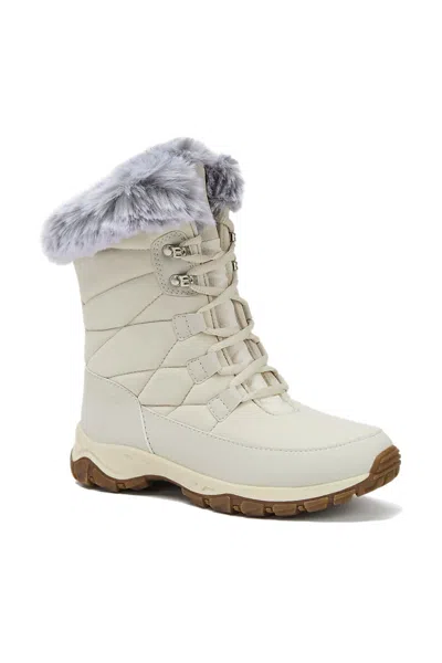 Lands' End Women's Expedition Trail Waterproof Lace Up Snow Boots In Multi