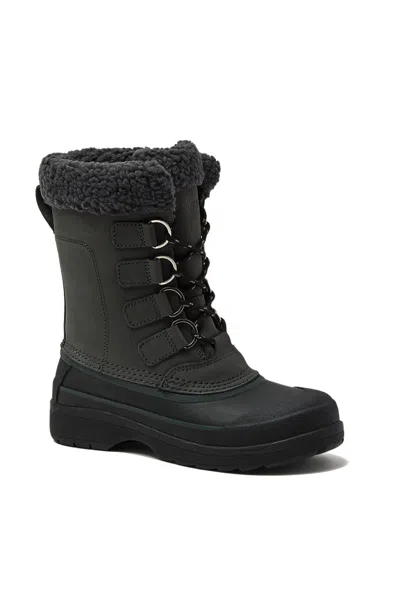 Lands' End Women's Expedition Waterproof Insulated Snow Boots In Gray