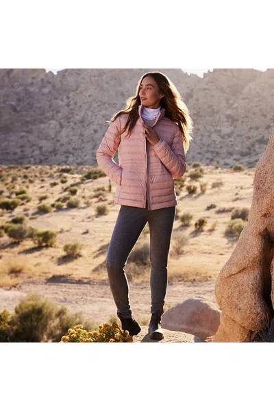 Lands' End Women's High Rise Serious Sweats Fleece Lined Pocket Leggings In Gray