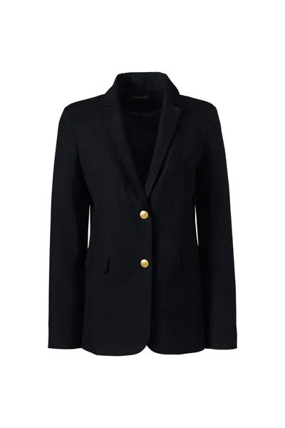 LANDS' END WOMEN'S HOPSACK BLAZER