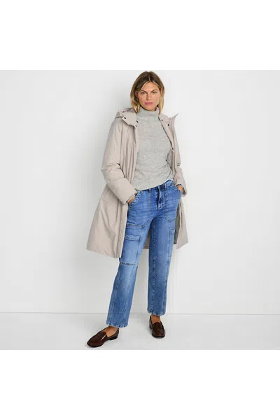 Lands' End Women's Insulated Commuter Coat In Brown