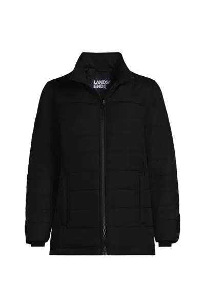 Lands' End Women's Insulated Jacket In Black