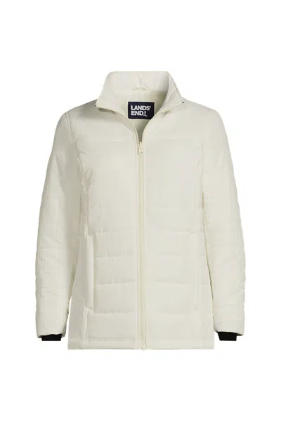 Lands' End Women's Insulated Jacket In White