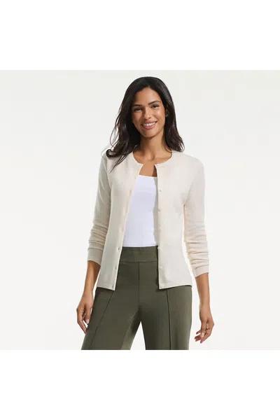 Lands' End Women's Micro Rib Square Neck Tank In White