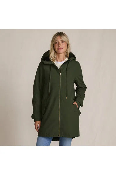 Lands' End Women's Petite Squall A-line Rain Jacket In Multi