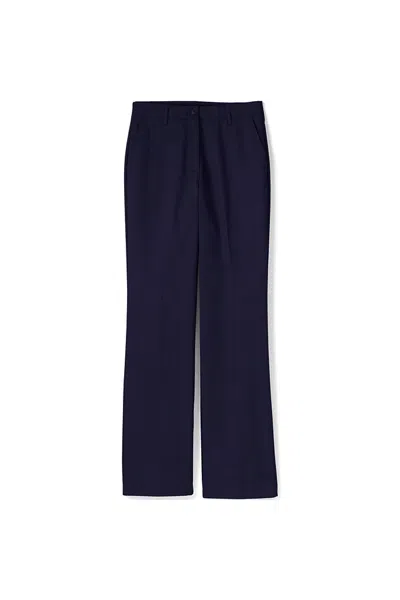 Lands' End Women's Petite Straight Leg Chino Pants In Multi