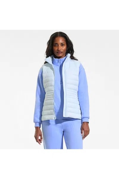 Lands' End Women's Petite Wanderweight Packable Down Vest In Blue