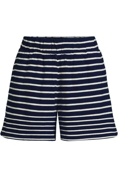 Lands' End Women's Plus Size Mariner Pull On 5" Shorts In Multi