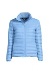 Lands' End Wanderweight Ultralight Packable Down Jacket In Blue