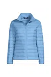 Lands' End Wanderweight Ultralight Packable Down Jacket In Blue