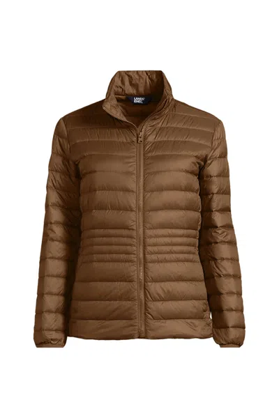 LANDS' END WOMEN'S PLUS SIZE WANDERWEIGHT PACKABLE DOWN JACKET