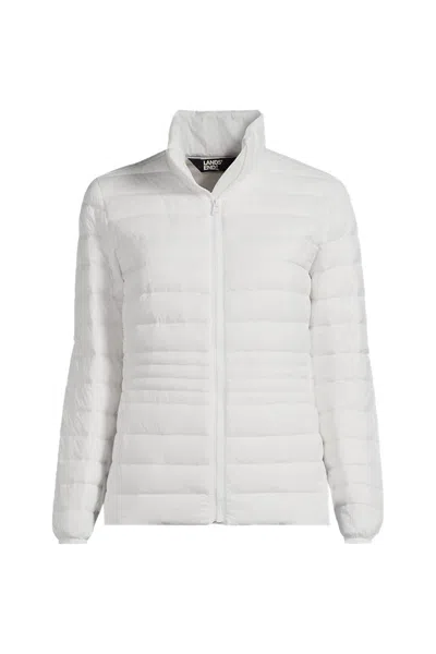 LANDS' END WOMEN'S PLUS SIZE WANDERWEIGHT PACKABLE DOWN JACKET