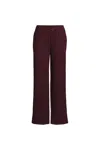 Lands' End Pointelle Sleep Pants In Burgundy