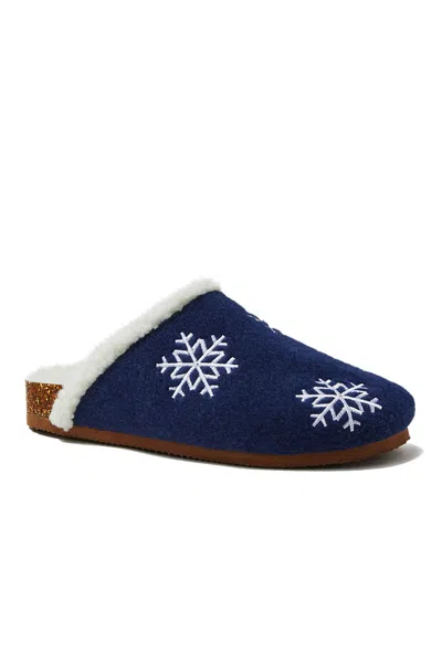 Lands' End Women's Sherpa Lined Clog House Slippers In Multi