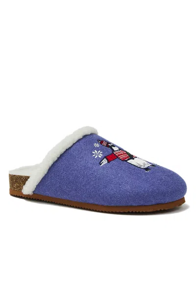 Lands' End Women's Sherpa Lined Clog House Slippers In Multi
