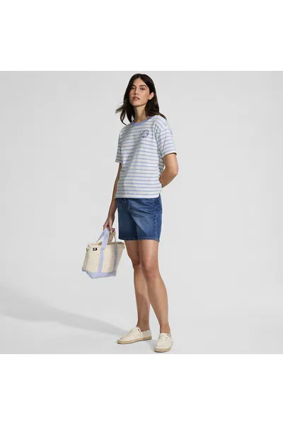 Lands' End Women's Short Sleeve Mariner T-shirt In Multi