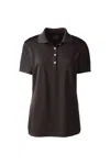 Lands' End Women's Short Sleeve Solid Active Polo In Multi