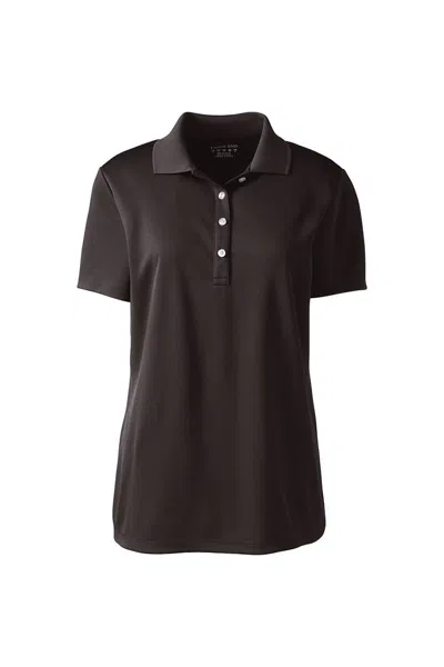 Lands' End Women's Short Sleeve Solid Active Polo In Multi