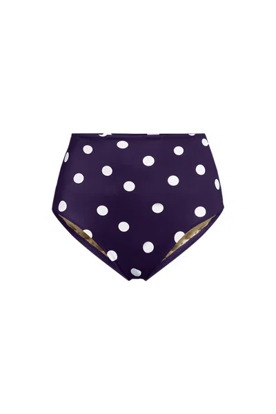Lands' End Women's Slender Lite Ultra High Rise Bottoms In Purple