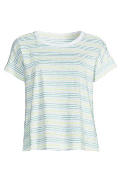 Lands' End Women's Slub T-shirt In Multi
