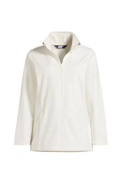 Lands' End Women's Soft Shell Jacket In White