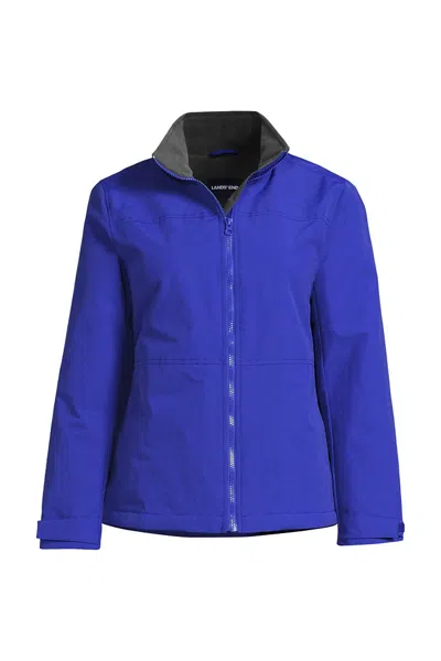 Lands' End Women's Sport Squall Jacket In Blue