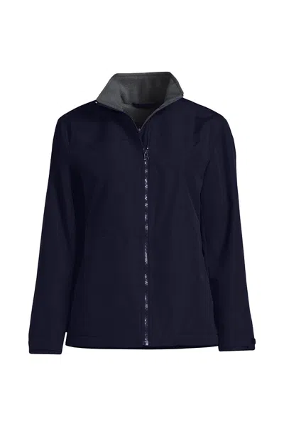 Lands' End Women's Sport Squall Jacket In Blue