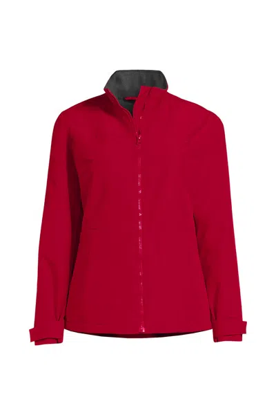 Lands' End Women's Sport Squall Jacket In Red