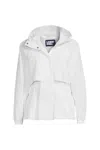 Lands' End Plus Size Squall Packable Rain Jacket In Brown