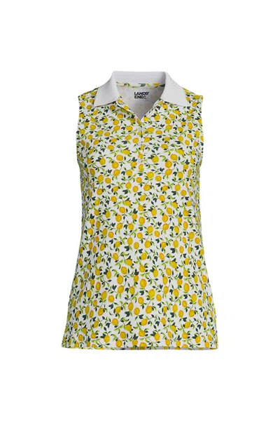 Lands' End Women's Supima Cotton Polo In Yellow