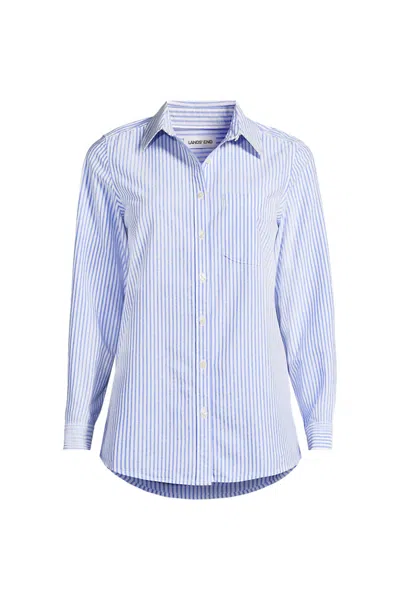 Lands' End Women's Tall Oxford Shirt In White