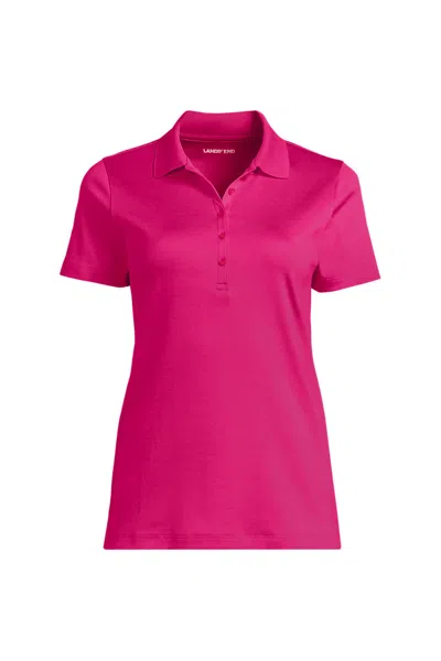 Lands' End Supima Cotton Polo Shirt In Pattern