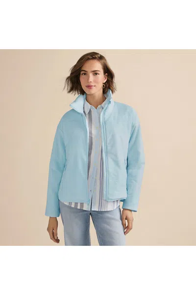Lands' End Women's Wanderfree Insulated Jacket In Blue