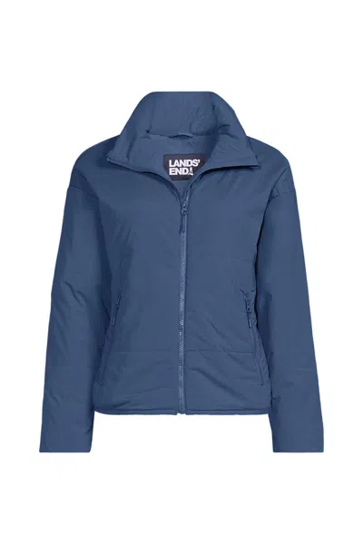Lands' End Women's Wanderfree Insulated Jacket In Blue