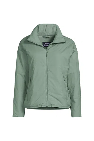 Lands' End Women's Wanderfree Insulated Jacket In Green