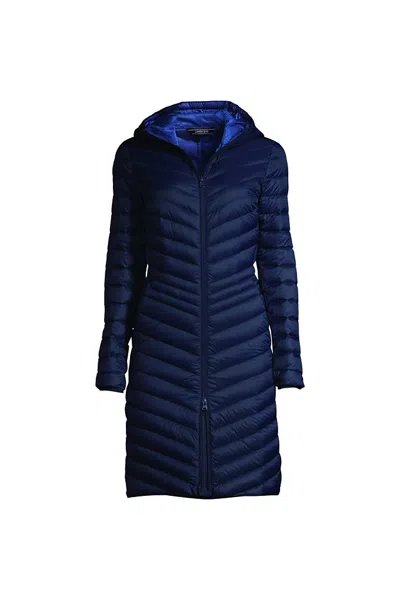 LANDS' END WOMEN'S WANDERWEIGHT PACKABLE DOWN COAT