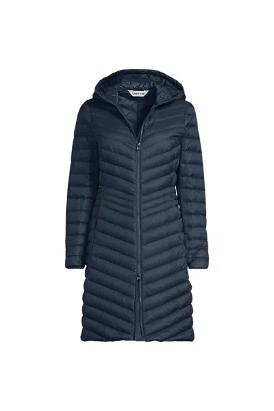 LANDS' END WOMEN'S WANDERWEIGHT PACKABLE DOWN COAT