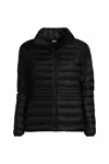 Lands' End Wanderweight Ultralight Packable Down Jacket In Black