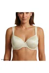 Lands' End Womens Full Coverage True Solutions Lightweight Microfiber Basic Bra In Neutral